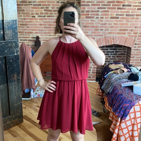 Francescas Pleated Dress - Picture 2 of 5